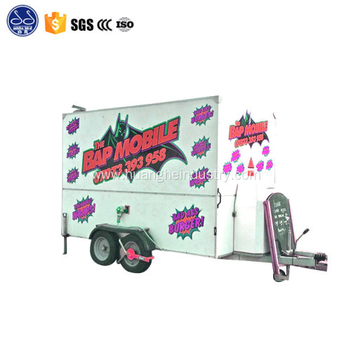 snake customized food truck